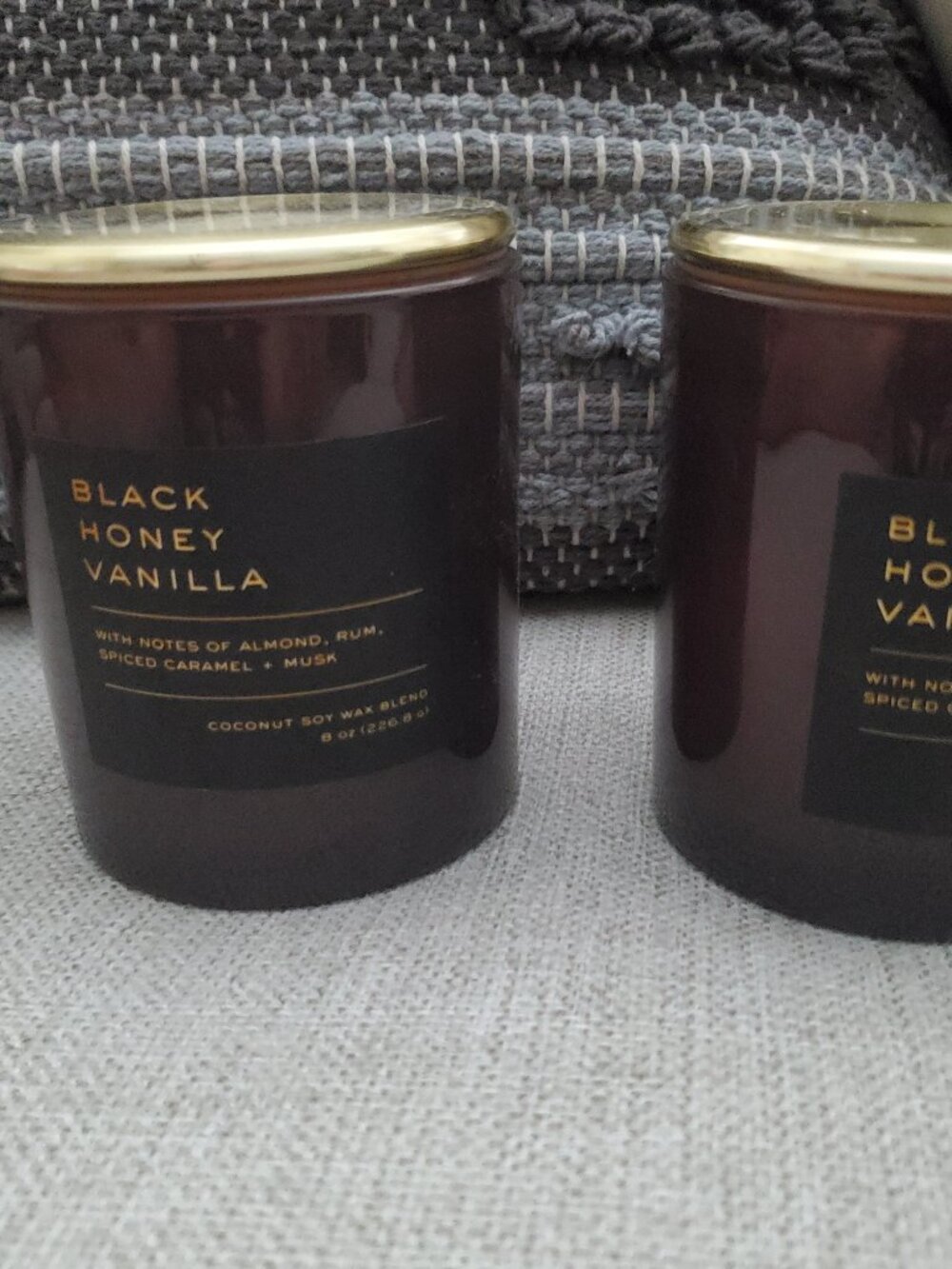 Threshold black honey vanilla candle set